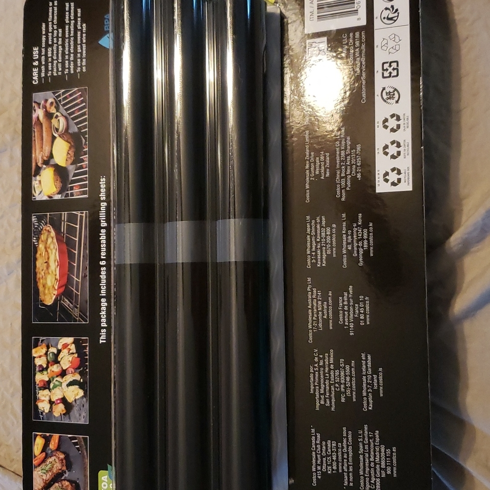 Miu 6-piece barbeque grill mats